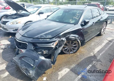 2021 Acura Tlx Standard from USA, damaged, VIN 19UUB5F36MA011645